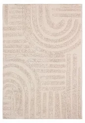 Tapis shaggy - Margo Natural Cotton Shaggy (beige)