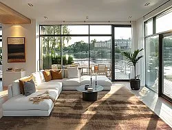 Tapis Wilton - Olmedo (marron/beige)