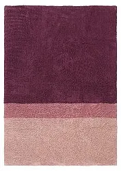 Tapis à poils longs - Pione Natural Cotton Shaggy (rose)