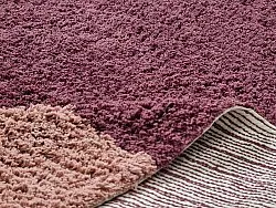 Tapis à poils longs - Pione Natural Cotton Shaggy (rose)