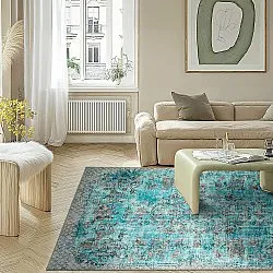 Tapis Wilton - Rosalie (bleu)