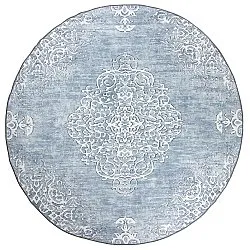 Tapis rond - Santi (bleu)