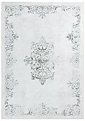 Tapis Wilton - Santi (blanc/gris)