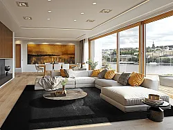 Tapis Wilton - Serifos (gris foncé)