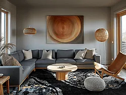 Tapis Wilton - Tamsim (noir/multi)