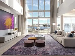 Tapis Wilton - Tarnos (violet)