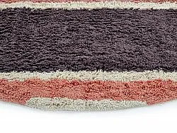 Tapis rond - Vinci Natural Cotton Shaggy (rose)