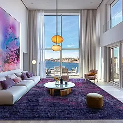 Tapis Wilton - Violetta (violet)