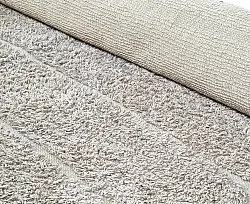 Tapis rond - Willow Natural Cotton Shaggy (greige)