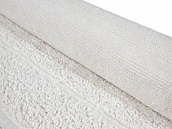 Tapis à poils longs - Willow Natural Cotton Shaggy (blanc cassé)