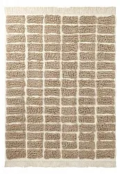 Tapis à poils longs - Zola Natural Cotton Shaggy (beige)
