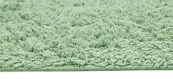 Tapis à poils longs - Alba Natural Cotton Shaggy (vert clair)