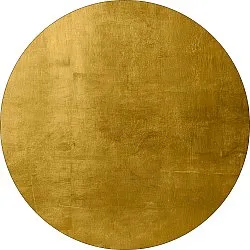 Tapis rond - Artena (ocre)