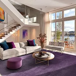 Tapis Wilton - Artena (violet)