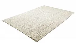 Tapis shaggy - Cremona Natural Cotton Shaggy (blanc cassé)