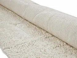 Tapis shaggy - Cremona Natural Cotton Shaggy (blanc cassé)