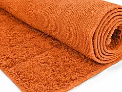 Tapis à poils longs - Cremona Natural Cotton Shaggy (orange)