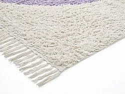 Tapis à poils longs - Londa Natural Cotton Shaggy (multi)