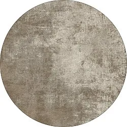 Tapis rond - Lynton (marron)