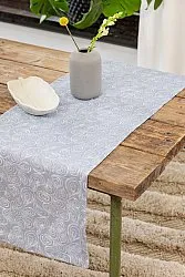 Chemins de table - Chemins Merja (bleu)