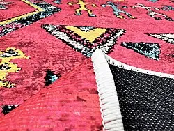 Tapis Wilton - Misare (rose/multicolore)