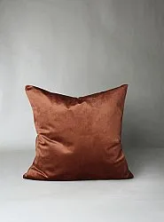Housse de coussin Marlyn en velours (café)