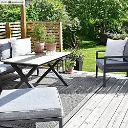 Tapis Intérieurs/Extérieurs - Monsaraz (noir)
