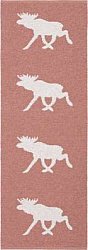 Tapis en plastique - Le tapis de Horred Moose (rose)
