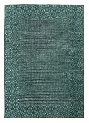 Tapis Wilton - Favone (bleu/vert)