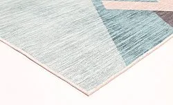 Tapis Wilton - Temara (bleu/multicolore)