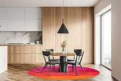 Tapis rond - Moura (multicolore)