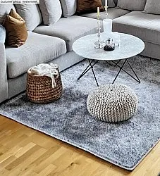 Tapis à poils longs - Cosy (argent)