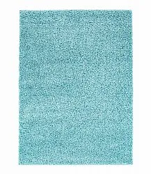 Trim tapis shaggy turquoise rond 60x120 cm 80x 150 cm 140x200 cm 160x230 cm 200x300 cm