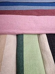 Tapis en coton - Nilo (bleu)