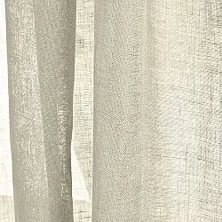 Rideaux Lot de 2 - Rideau en lin Noemi (beige)