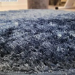 Tapis ronds - Cosy (bleu foncé)