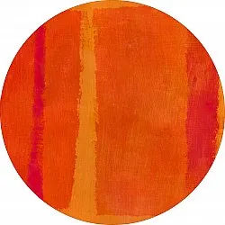 Tapis rond - Asti (orange)