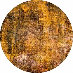 Tapis rond - Biella (orange)