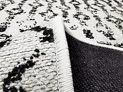 Tapis Wilton - Ovada (noir/blanc)