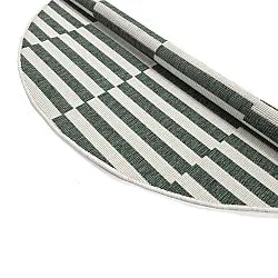 Tapis rond - Intérieur/Extérieur Otto (vert)