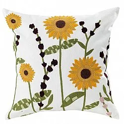 Housse de coussin - Farmhouse Flowers 45 x 45 cm (multicolore)