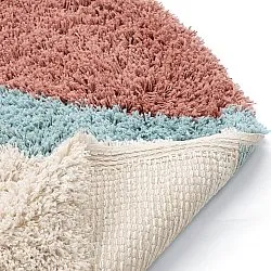 Tapis ovale - Tropea Natural Cotton Shaggy (multi)