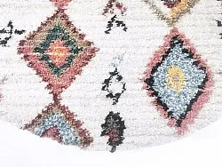 Tapis ronds - Sezze (beige/multi)