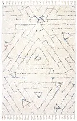 Tapis à poils longs - Valence (bleu/multicolore)