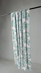 Rideaux - Rideau en coton Amara (gris/rose)