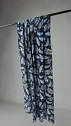 Rideaux - Rideau en coton Lowe (bleu)