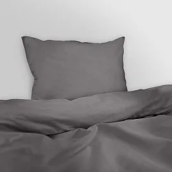 Ensemble de housse de couette - Lysander (gris foncé)