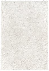 Tapis shaggy - Pomaire (blanc)