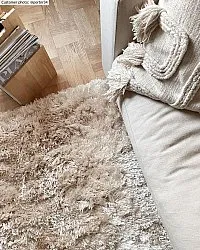 Tapis à poils longs - Kanvas (beige)