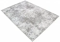 Tapis Wilton - Santi (gris/blanc)